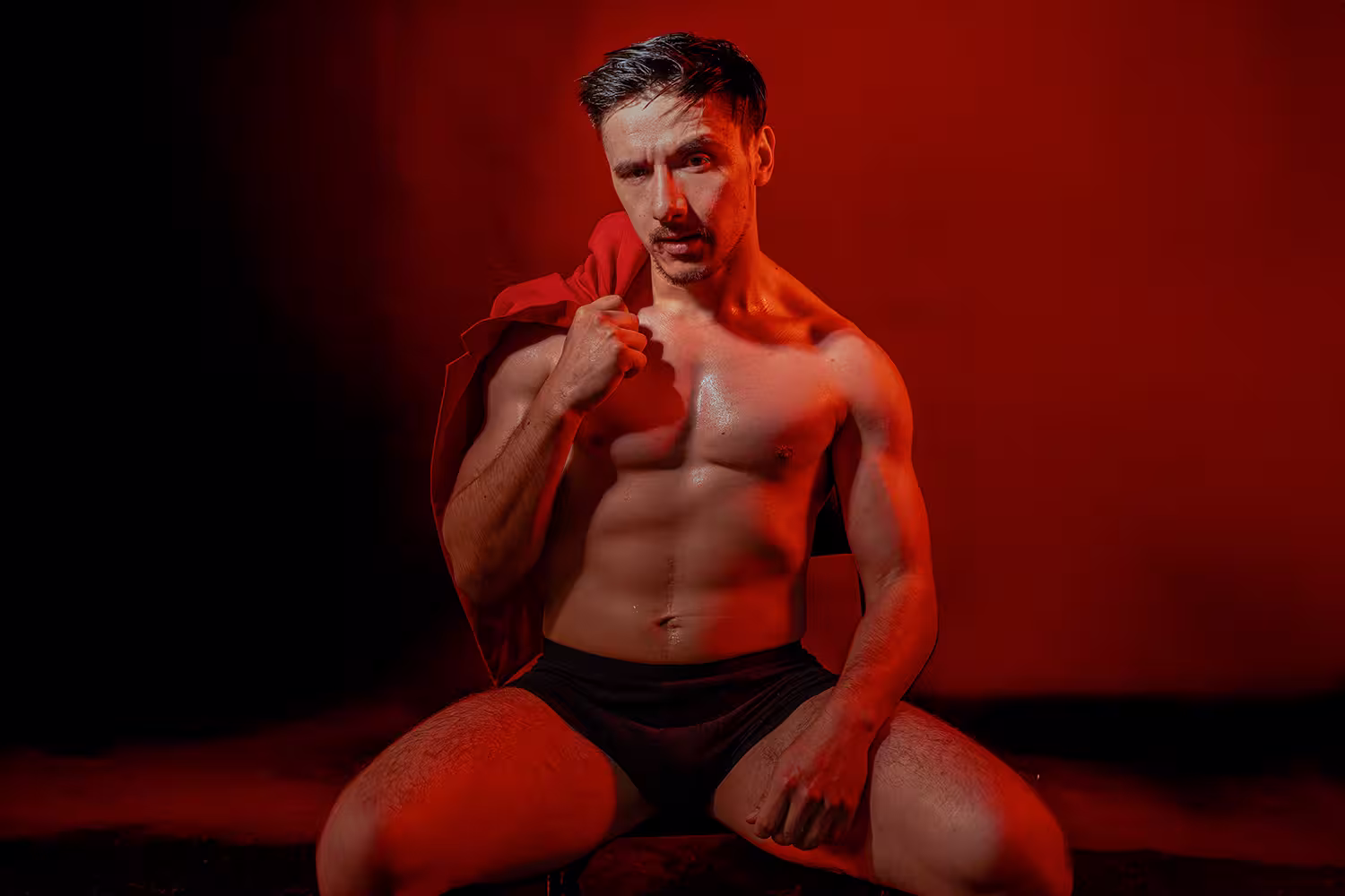 Basel Venue con un ring en el centro